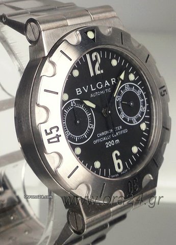 replica Bulgari Diagono Scuba Chronograph 38mm WATCHES 1