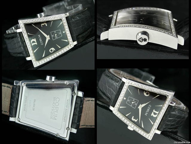 Corum TRAPEZE Boutique DIAMOND Bezel WATCHES 2