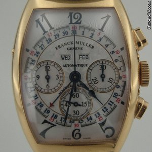 Franck Muller CURVEX MASTER CALENDAR MAGNUM ROSE GOLD 6850 CCMCAT WATCHES 2
