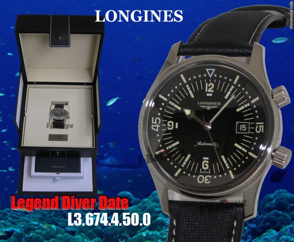 replica Longines LEGEND DIVER L633 L3.674.4.50.0 WATCHES 1 