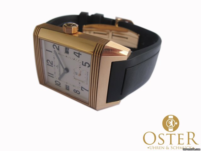 Jaeger-LeCoultre REVERSO SQUADRA HOMETIME 18K ROSEGOLD Q7002620 WATCHES 2