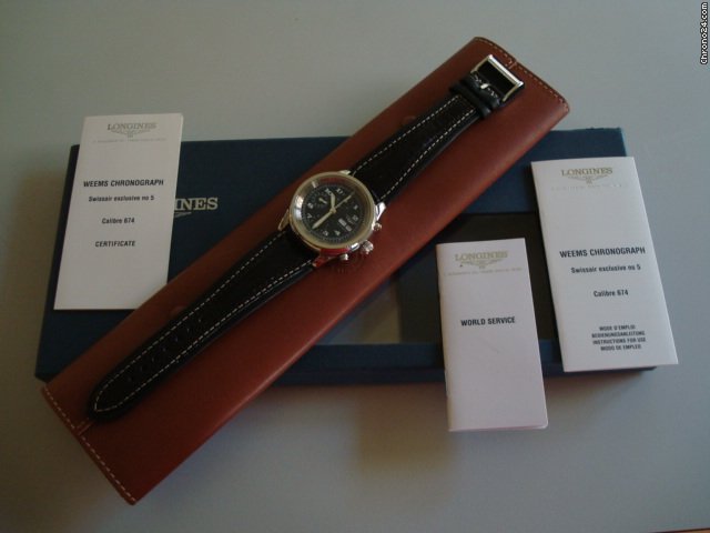 Longines Weems Swissair Exclusiv Chronograph No.5 WATCHES 2