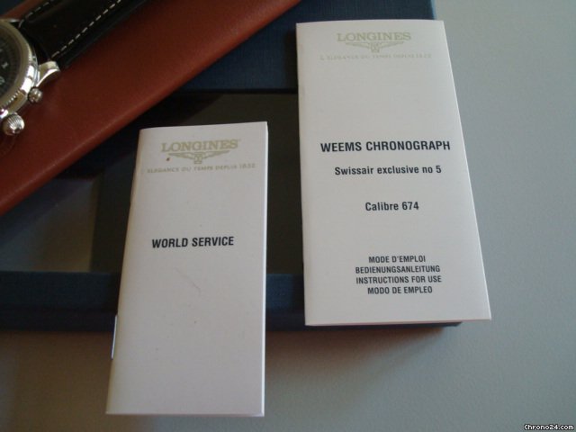 replica Longines Weems Swissair Exclusiv Chronograph No.5 WATCHES 1