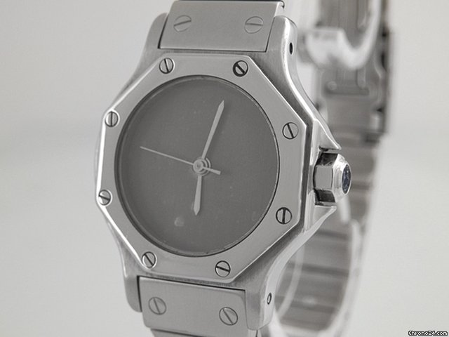 Cartier "Santos", Edelstahl - Automatik WATCHES 2