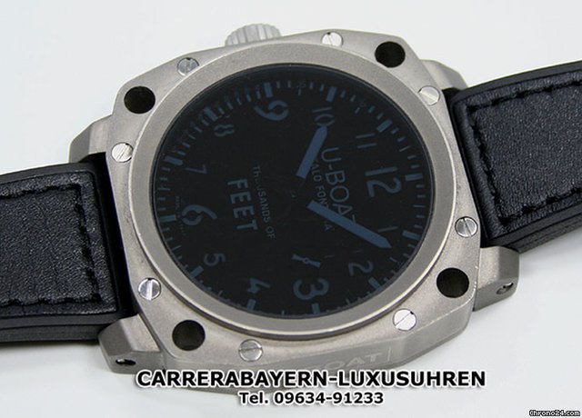 U-Boat Italo Fontana Thousands of Feet 1798 Cab brush 3 WATCHES 2