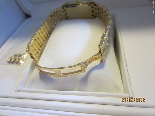 Jaeger-LeCoultre Reverso lady gold with gold bracelet WATCHES 2