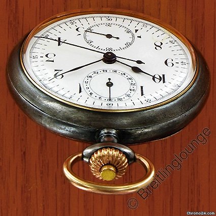 replica Breitling Montbrillant Watch My Taschenchronograph - Lepine WATCHES 1