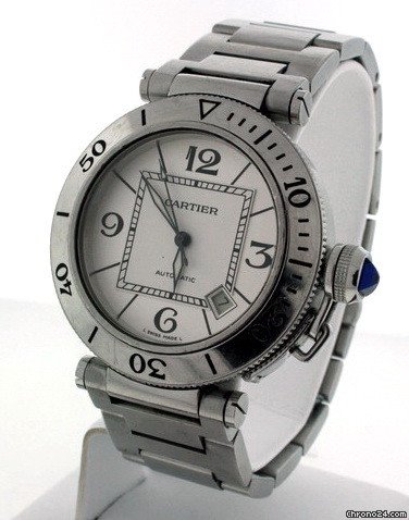 Cartier Pasha Seatimer Men's W31080M7 Pre-owned WATCHES 2