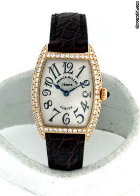 Franck Muller Cintree Curvex 1752 QZ D Pre-owned WATCHES 2
