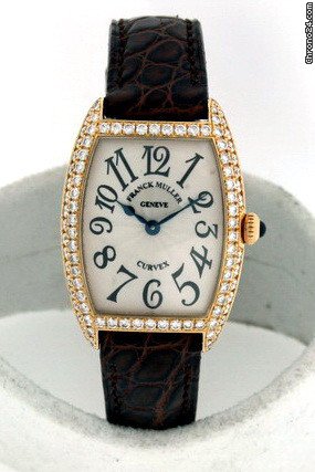 replica Franck Muller Cintree Curvex 1752 QZ D Pre-owned WATCHES 1