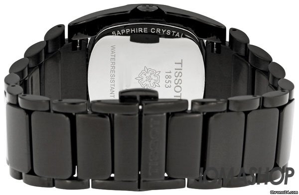 replica Tissot T Moments Black PVD Ladies Watch T009.310.11.057.01 WATCHES 1