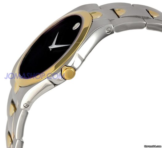 Movado Luno Two-Tone Mens Watch 0605635 WATCHES 2