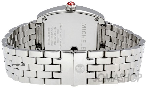 Michele Mini Urban Silver Diamond Sial Ladies Watch MWW02A000508 WATCHES 2