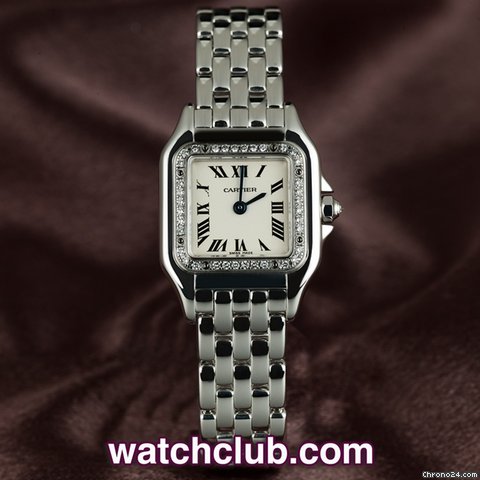 Cartier Lady Panthere - White Gold Diamond Bezel WATCHES 2