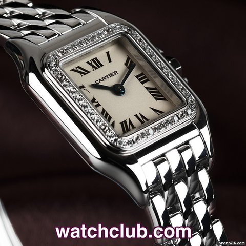 replica Cartier Lady Panthere - White Gold Diamond Bezel WATCHES 1