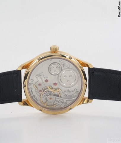 replica IWC Portugieser Wempe Regulateur 18k Rose Gold mit Lederband lim WATCHES 1