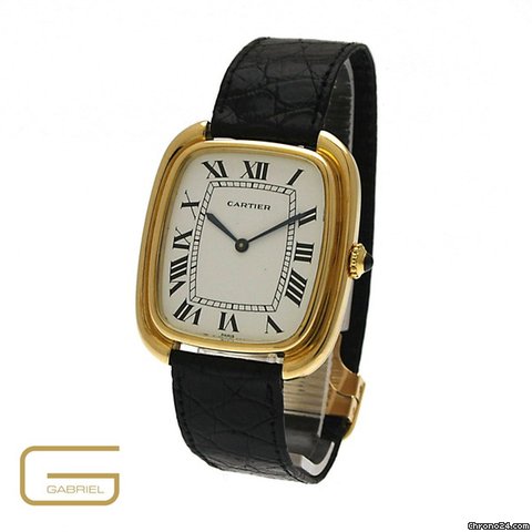 Cartier Tonneau 18K.Gold WATCHES 2