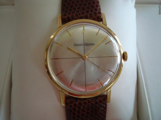 replica Jaeger-LeCoultre Slim Herrenuhr in 18 Karat Gelbgold von 1980 WATCHES 1