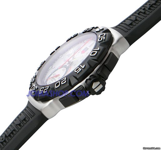 replica TAG Heuer Formula One Chronograph Steel Black Rubber Mens Watch CAH1111.BT0714 WATCHES 1