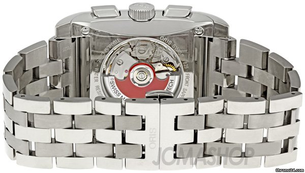 replica Oris Mens Rectangular Titanium Chronograph Automatic Watch 674-7625-7064MB WATCHES 1