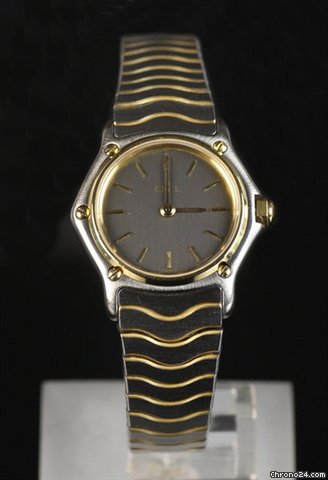 Ebel Classic 18k/SS Ladies Slate dial WATCHES 2
