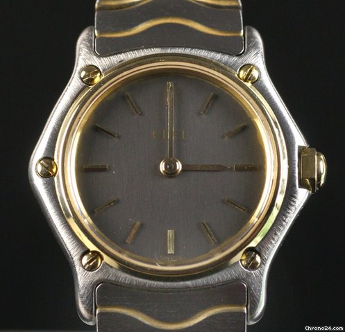 replica Ebel Classic 18k/SS Ladies Slate dial WATCHES 1