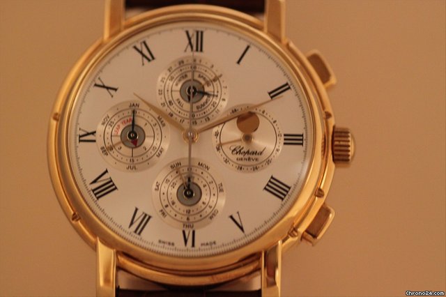 replica Chopard Luna O'Doro Perpetual Calendar Chronograph (Limited 50pcs) WATCHES 1