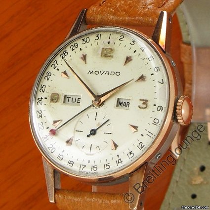 Movado Calendograph triple Calendar WATCHES 2
