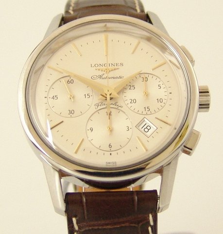 replica Longines Heritage Flagship Chronograph NEW WATCHES 1