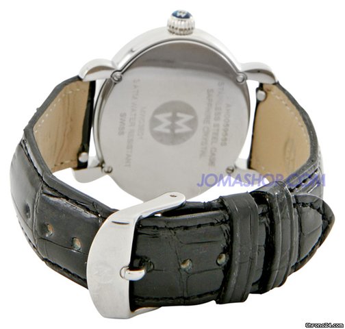 Michele CSX Blue Diamond Black Strap Ladies Watch MWW03E000066 WATCHES 2