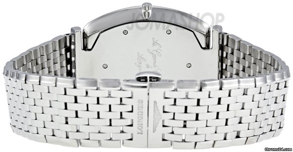 replica Longines La Grande Mother of Pearl Diamond Dial Stainless Steel Mens Watch L47864876 WATCHES 1