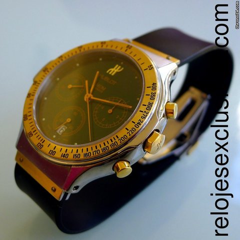 replica Hublot Classic Chronograph SS/Gold WATCHES 1 
