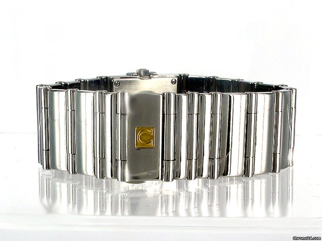 replica Omega "Quadra Constellation", Edelstahl/Diamantbesatz WATCHES 1