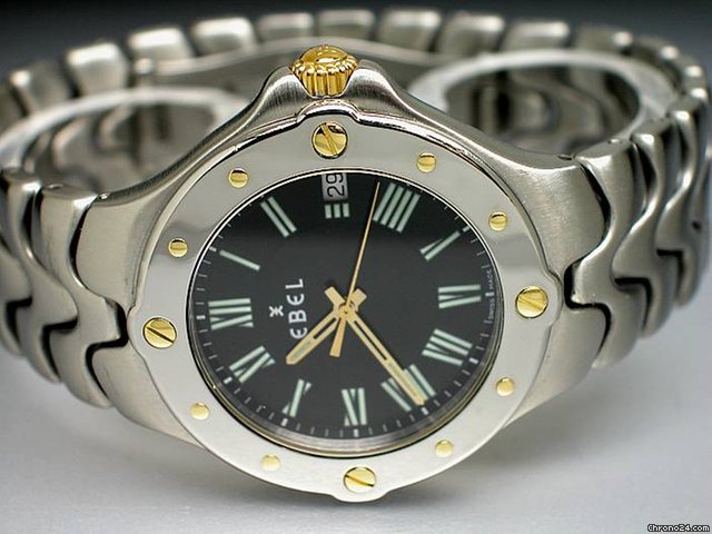 Ebel "SPORTWAVE", Edelstahl WATCHES 2