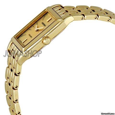 Seiko Solar Quartz Gold-tone Ladies Watch SUP030 WATCHES 2