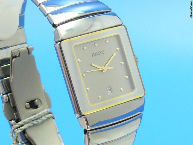 replica Rado Sintra Platinum Medium Quarz Keramik WATCHES 1