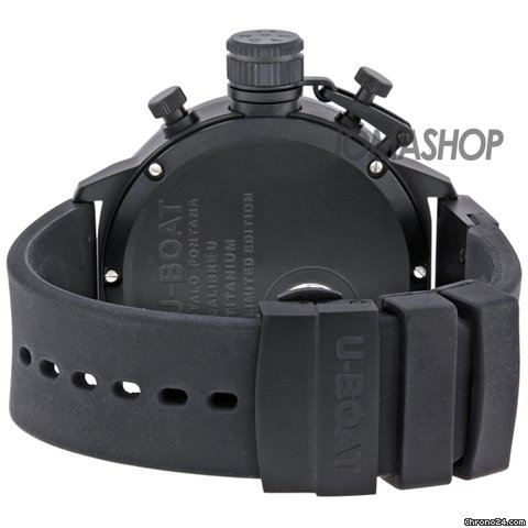 replica U-Boat Classico Chronograph Automatic Black Titanium Mens Watch 6234 WATCHES 1