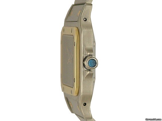 Cartier Santos Automatic GM gro es Modell Stahl/Gelbgold Vintage 41x29mm WATCHES 2