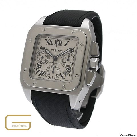 Cartier Santos 100XL Chronograph WATCHES 2