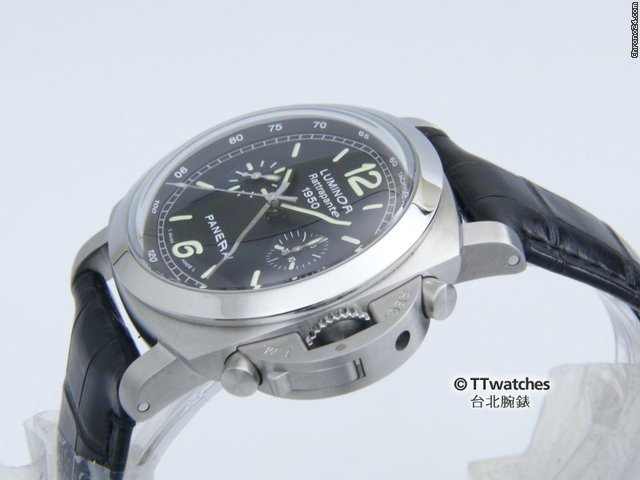 replica Panerai Luminor 1950 Chronograph Rattrapante PAM 213 WATCHES 1