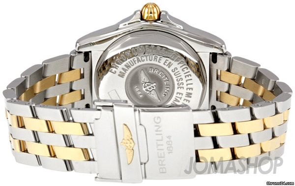 replica Breitling Galatic 32 Black Stainless Steel and Gold Ladies Watch C71356L2/BA12TT WATCHES 1
