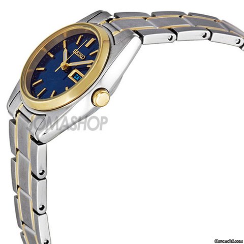 Seiko Blue Dial Two-tone Ladies Watch SXA120P1 WATCHES 2