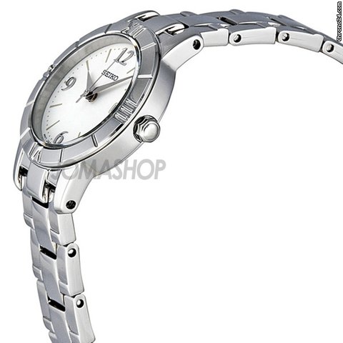 Seiko Silver Dial Stainless Steel Ladies Watch SXDE35 WATCHES 2