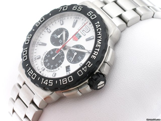 replica TAG Heuer FORMULA 1 CHRONO ACCIAIO QUADRANTE BIANCO WATCHES 1