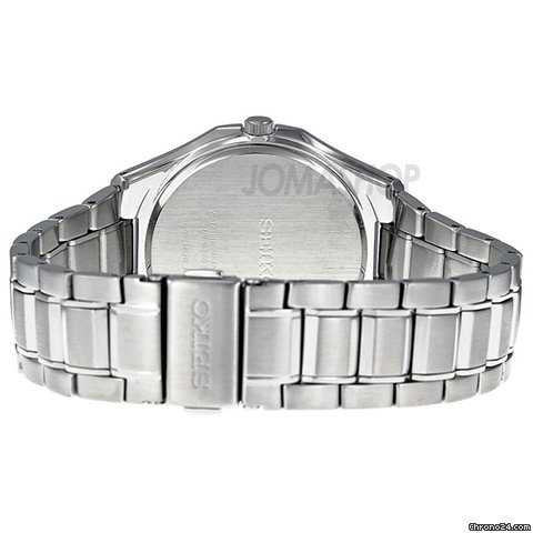 replica Seiko Solar Black Stainless Steel Mens Watch SE-SNE155 WATCHES 1