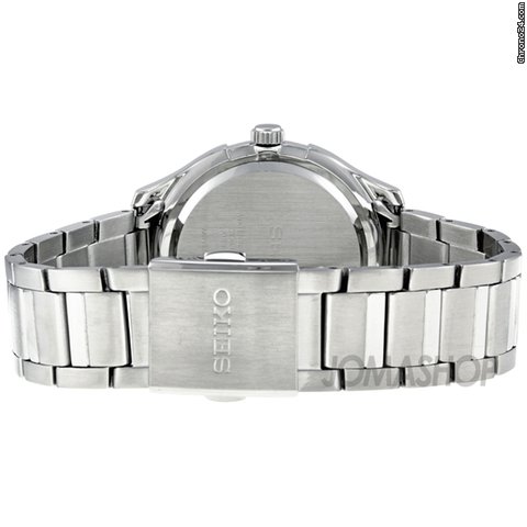 replica Seiko Silver Dial Stainless Steel Mens Watch SGEF67 WATCHES 1 