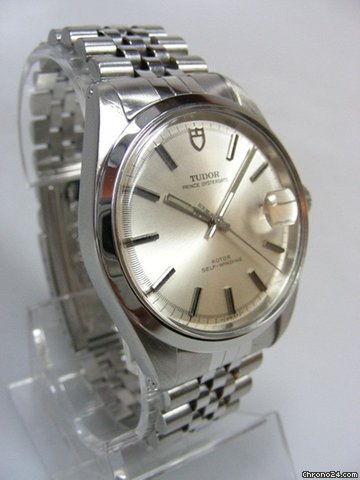 replica Tudor Prince oysterdate acier/silver 38mm WATCHES 1