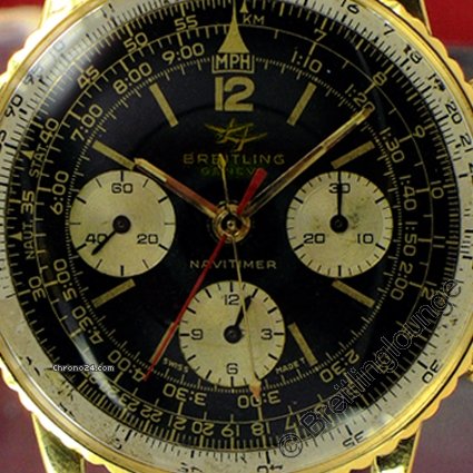 replica Breitling Navitimer 806 Rattrapante 18 Kt Gold Split Second WATCHES 1