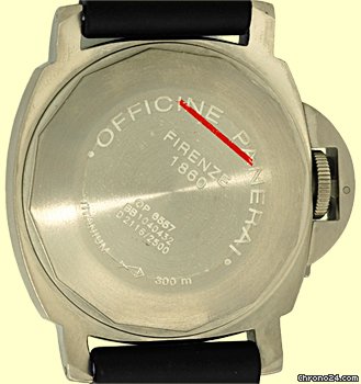 replica Panerai Gent's Titanium 44mm PAM 93 Luminor Marina Power Reserve WATCHES 1