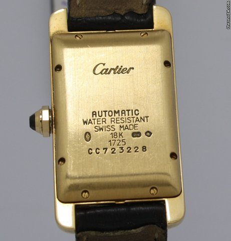 replica Cartier Tank Americaine 18Kt.Automatik ��99 EU 28x40mm WATCHES 1 